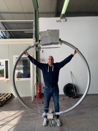 Testing Magnetic Loop Antenna 20-80 Mt.
